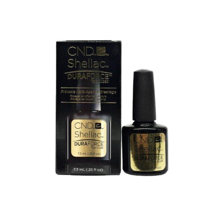 CND Shellac DURAFORCE Top Coat 0.25oz - Sanida Beauty