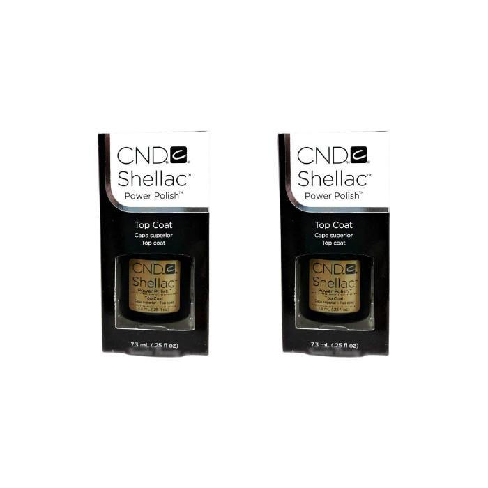 CND Shellac UV Top Coat 0.25oz - Pack of 2 - Sanida Beauty