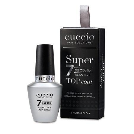 Cuccio NL - Super 7 Second Top Coat 13ml/.43oz - Sanida Beauty