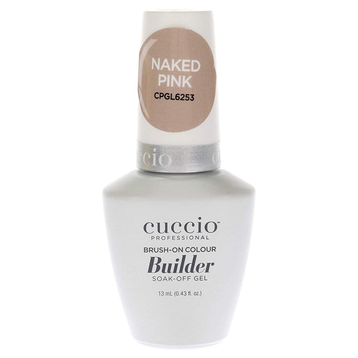 CUCCIO PRO BRUSH-ON COLOUR BUILDER GEL 15 ml - Naked Pink - Sanida Beauty