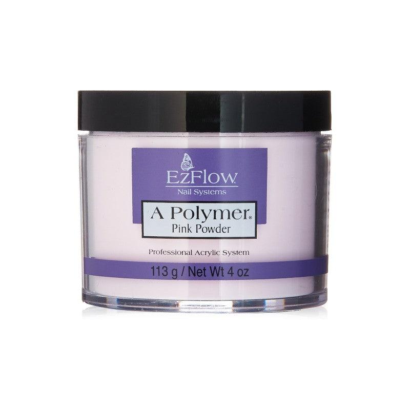 EZFlow Polymer Pink False Nails, 4 Oz - Sanida Beauty