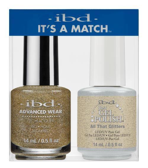 IBD Gel + NL Duo - All That Glitters - Sanida Beauty