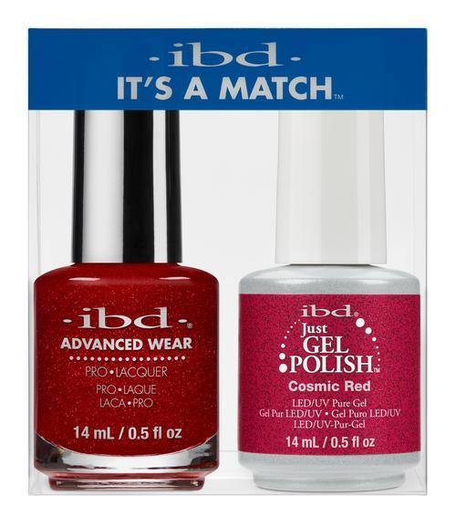 IBD Gel + NL Duo - Cosmic Red - Sanida Beauty
