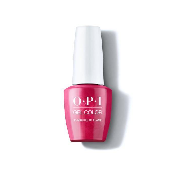 OPI GelColor - 15 Minutes of Flame .5oz - Sanida Beauty
