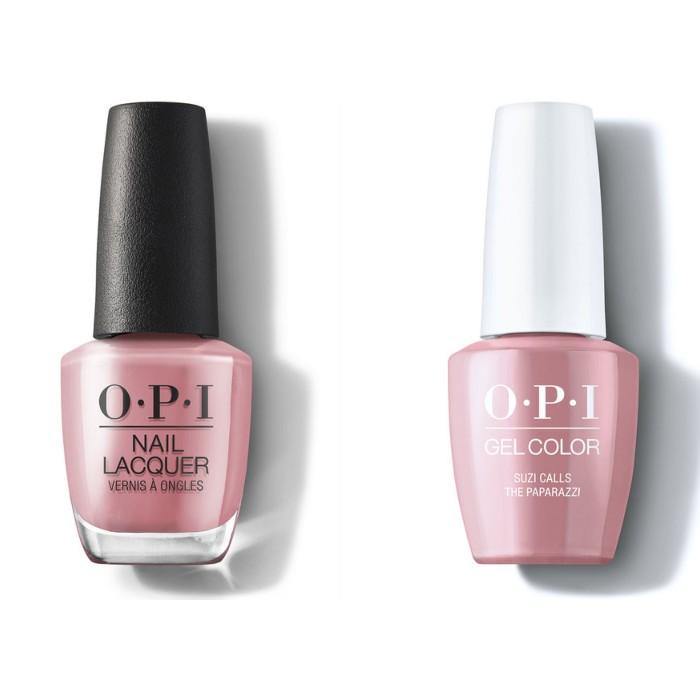 OPI Nail Lacquer + GelColor - Suzi Calls the Paparazzi .5oz - Sanida Beauty