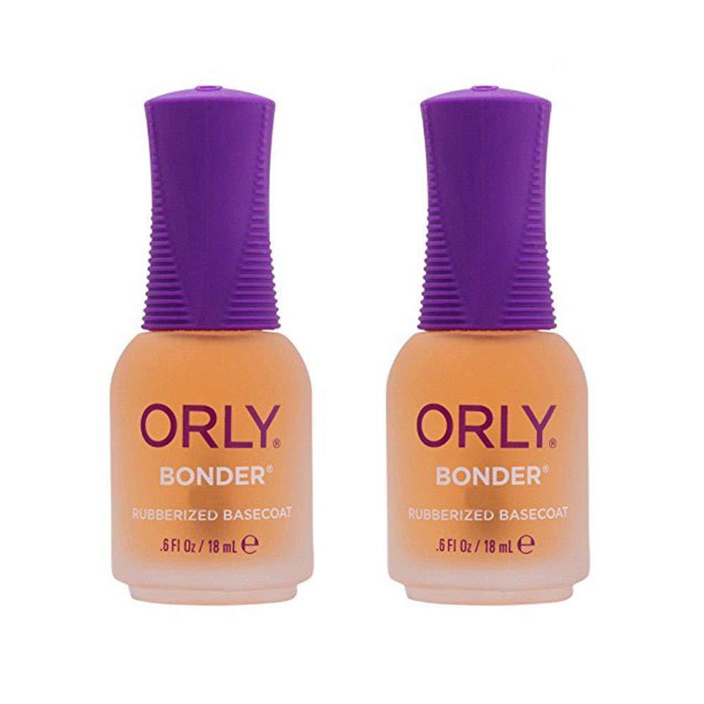 Orly Bonder Rubberized Base Coat 0.6 oz (Pack of 2) - Sanida Beauty