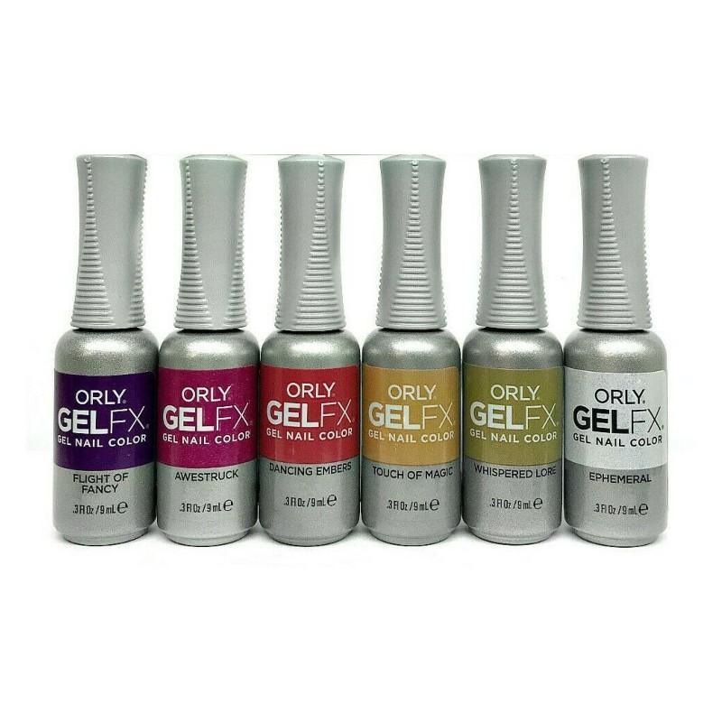 Orly GelFx MOMENTARY WONDERS Holiday 2021 - Full Set 6 Colors - Sanida Beauty