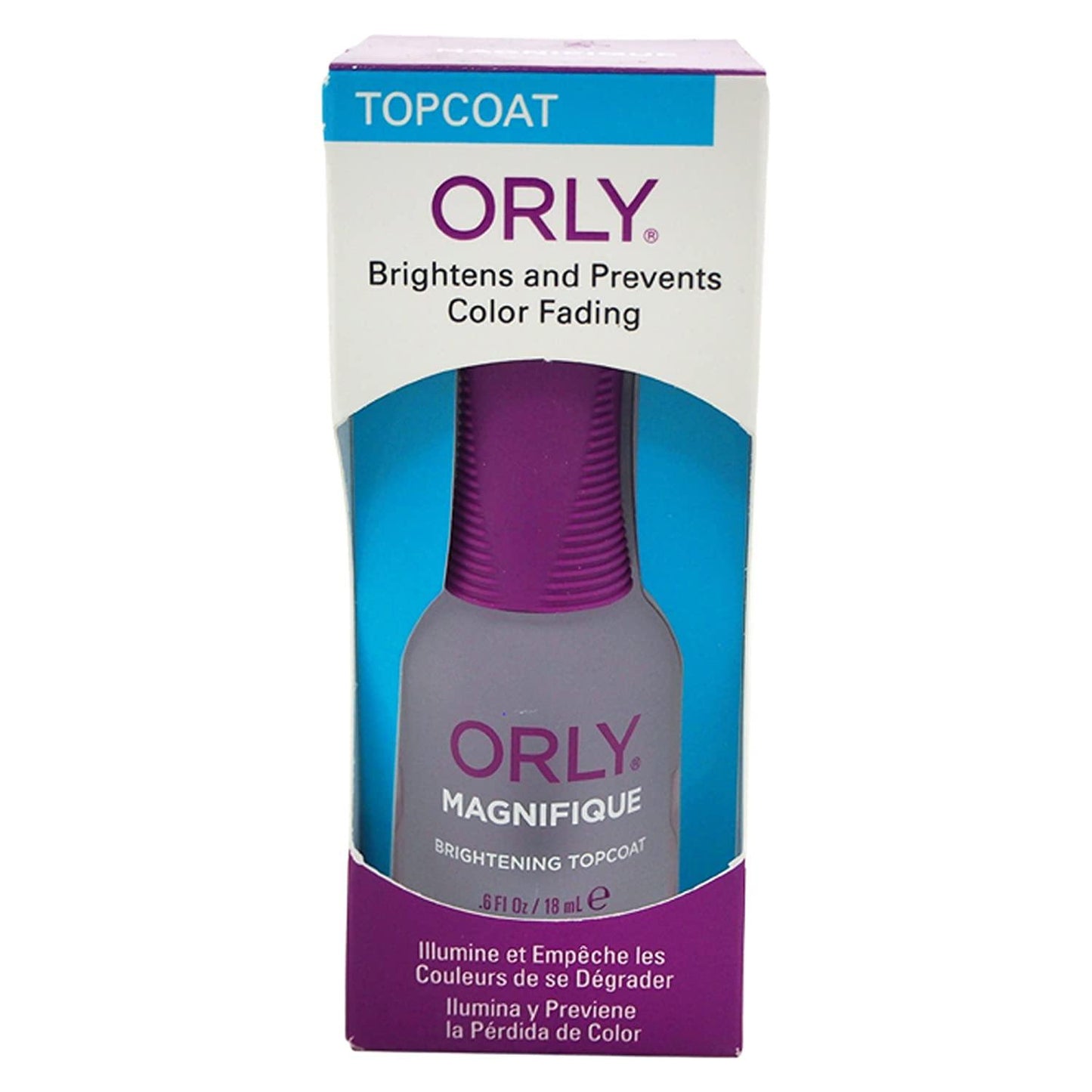Orly Top Nail Coat, Magnifique, 0.6 Ounce - Sanida Beauty