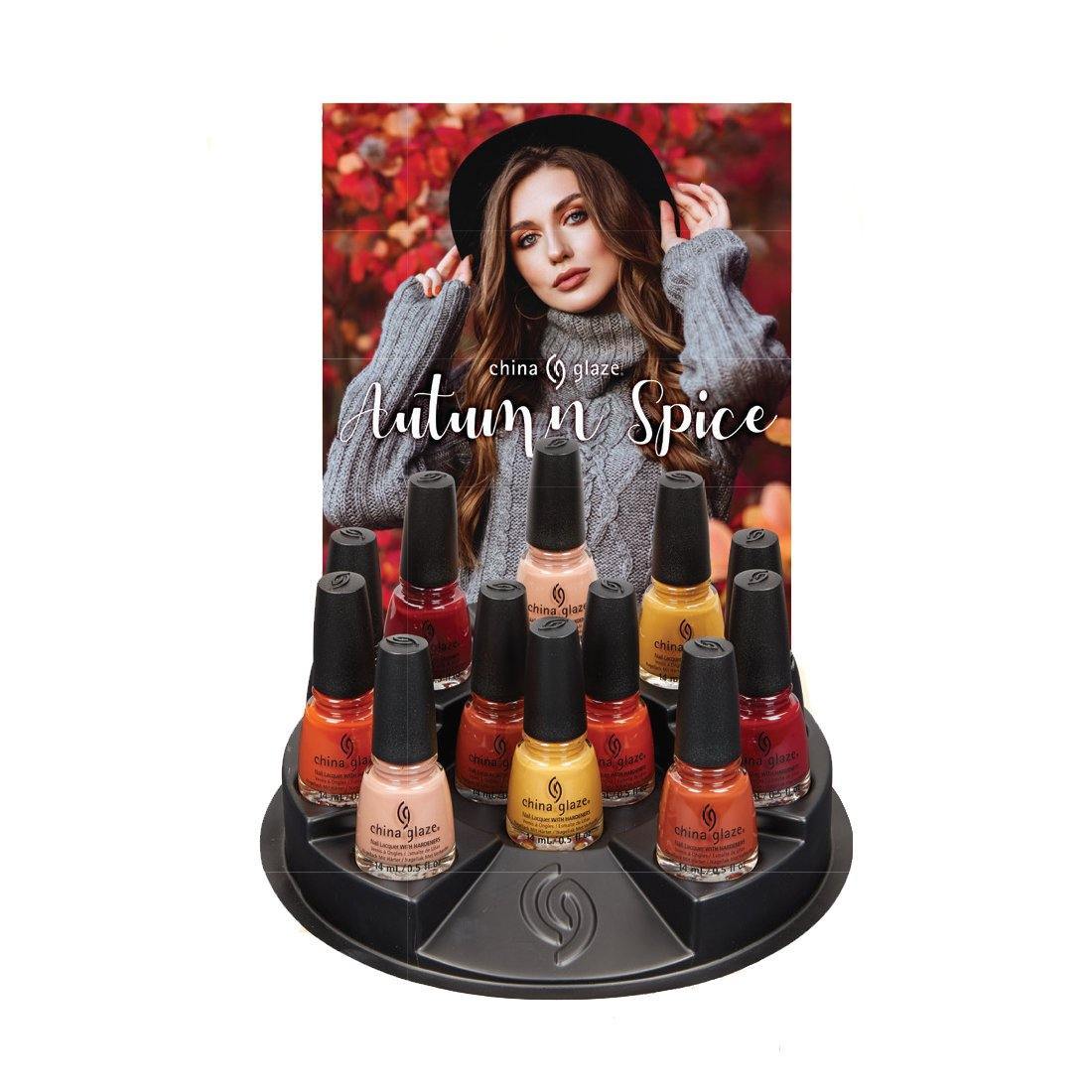 China Glaze Nail Lacquer Autumn Spice Fall 2021 Collection - Sanida Beauty