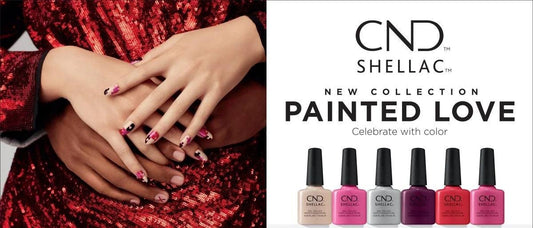 CND Shellac Gel Polish PAINTED LOVE Winter 2022 Collection - Sanida Beauty