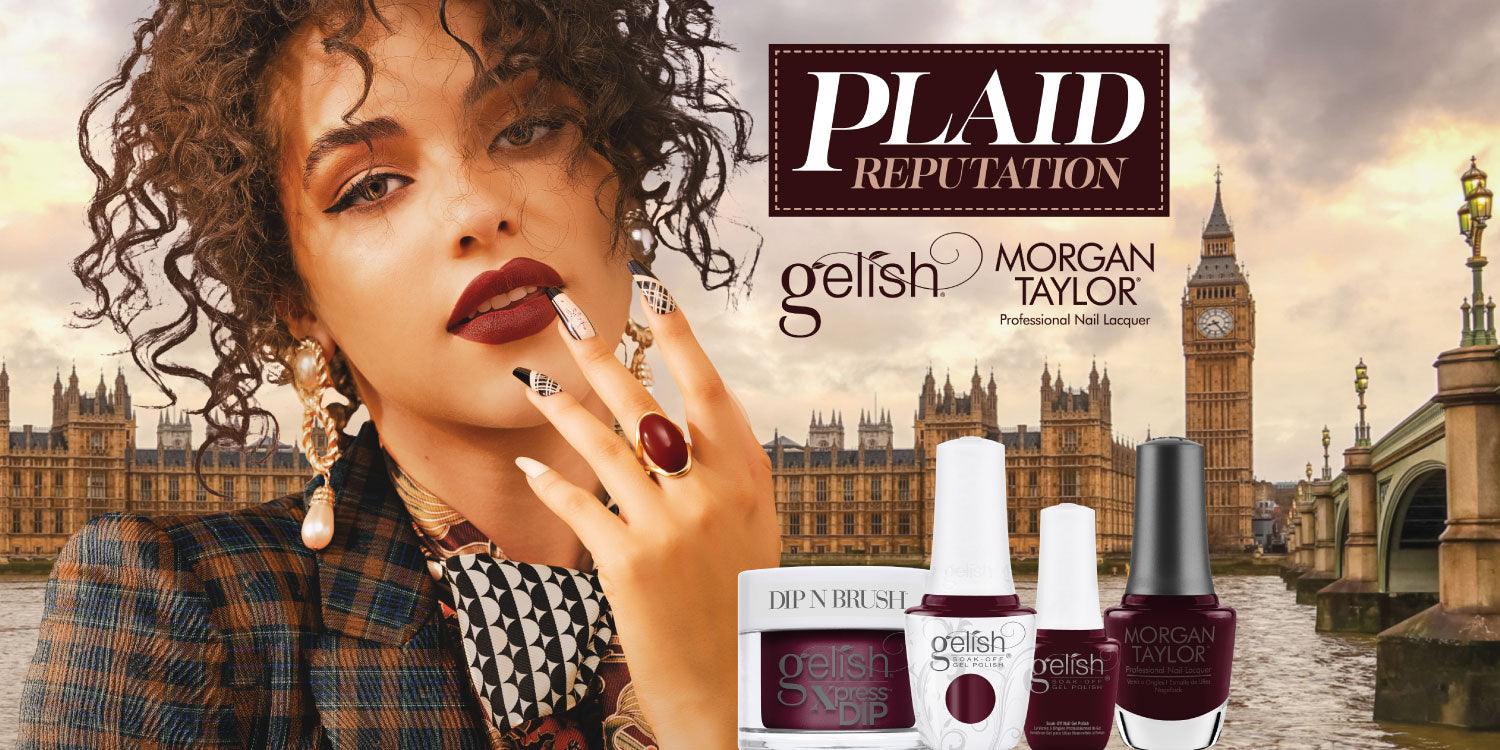 Harmony Gelish PLAID REPUTATION Fall 2022 - Sanida Beauty
