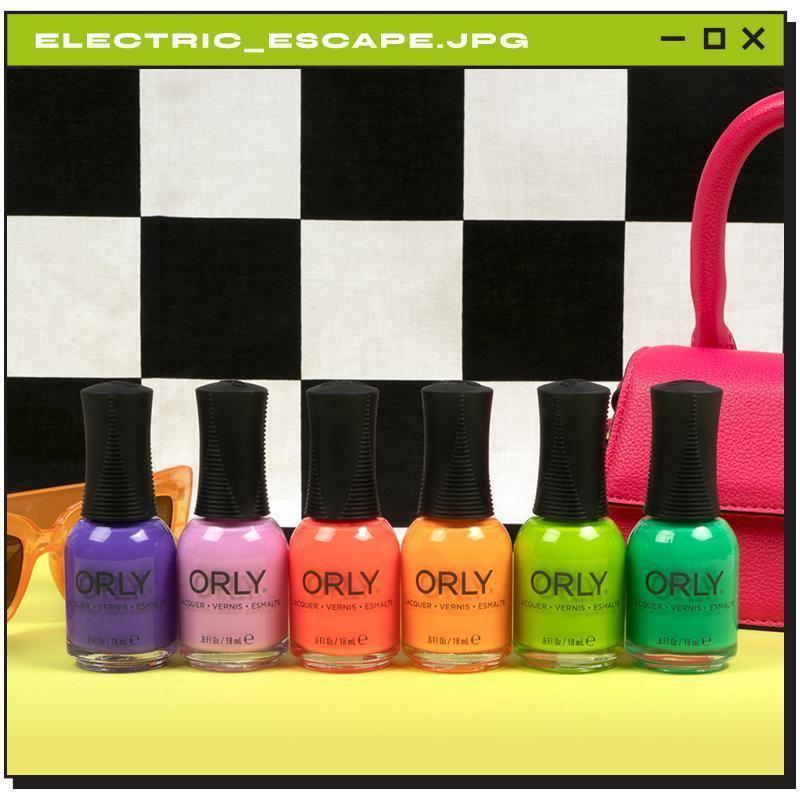 ORLY Electric Escape - Summer 2021 Collection - Sanida Beauty