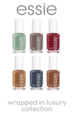 ESSIE Nail Polish WRAPPED IN LUXURY Holiday 2022 Collection