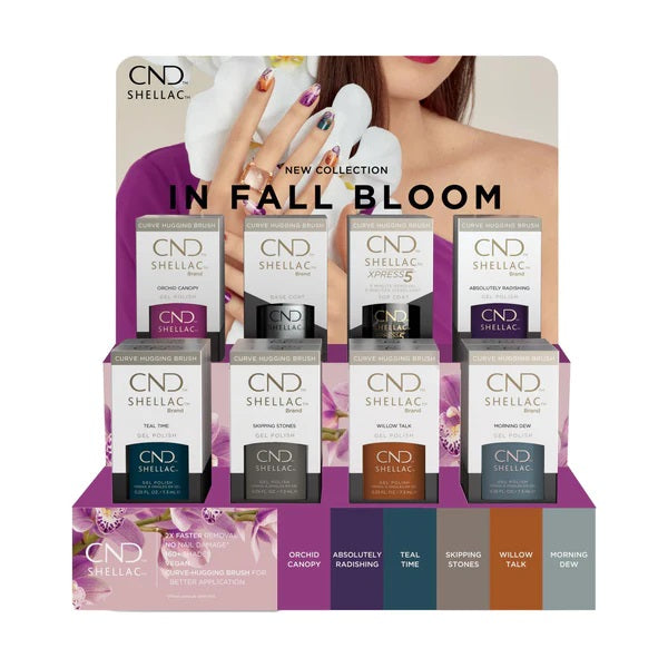 CND Shellac Gel Polish IN FALL BLOOM 2022 Collection - Sanida Beauty ...