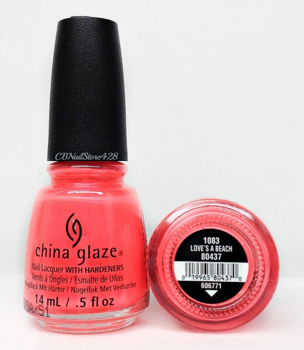China Glaze 1083 Love's A Peach - Sanida Beauty