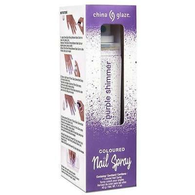 China Glaze Nail Spray - Purple Shimmer 1.4oz - Sanida Beauty