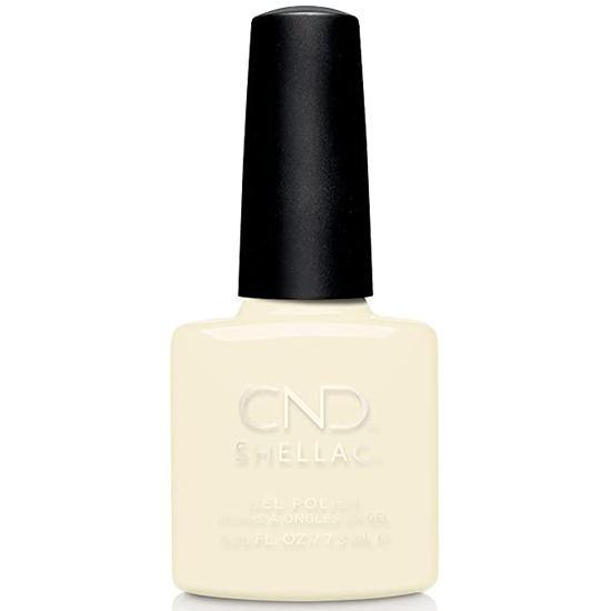 CND Shellac White Button Down 0.25oz - Sanida Beauty