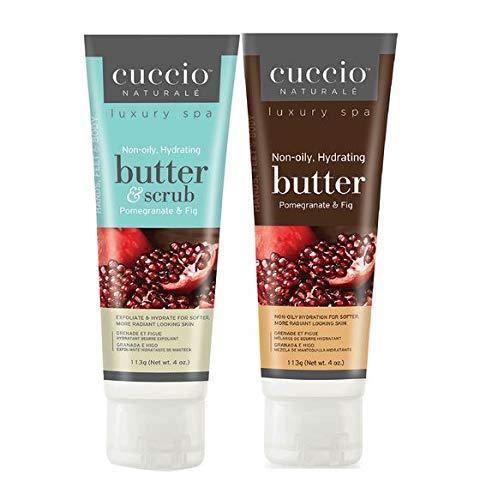 Cuccio Butter, Scrub Blend Duo's and Cuticle Oil Kits - Pomegranate & Fig - Sanida Beauty