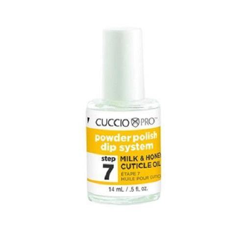 Cuccio Dip System - Step 7 Milk & Honey Cuticle Oil 0.5oz - Sanida Beauty