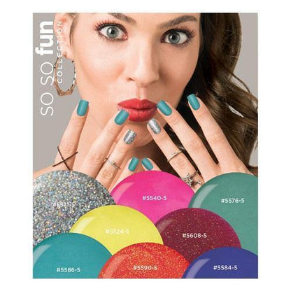 Cuccio Dipping Powder Collection - So So Fun Collection - All 8 Colors x 0.5oz - Sanida Beauty