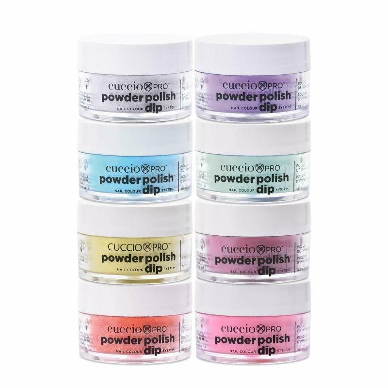 Cuccio Dipping Powder Collection - So So Fun Collection - All 8 Colors x 0.5oz - Sanida Beauty