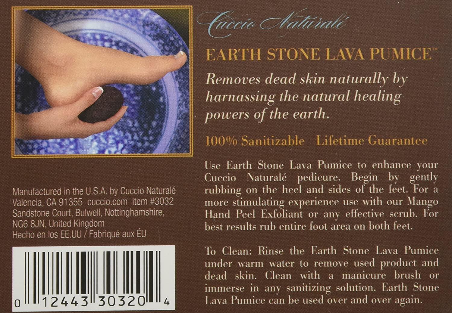 Cuccio Earth Lava Pumice Stone - Sanida Beauty