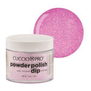 Cuccio Powder Dip 2oz -  Baby Pink Glitter - Sanida Beauty