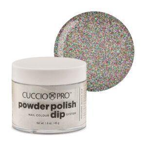 Cuccio Powder Dip 2oz - Multi Color Glitter - Sanida Beauty