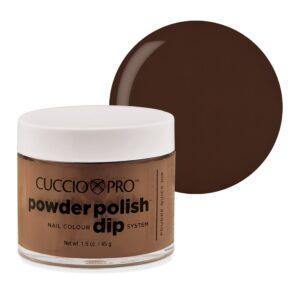 Cuccio Powder Dip 2oz - Rich Brown - Sanida Beauty
