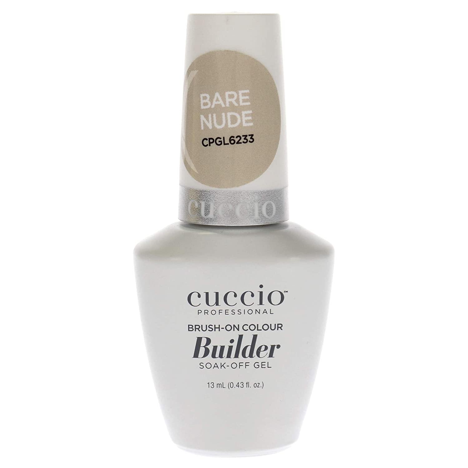 CUCCIO PRO BRUSH-ON COLOUR BUILDER GEL 15 ml - Bare Nude - Sanida Beauty