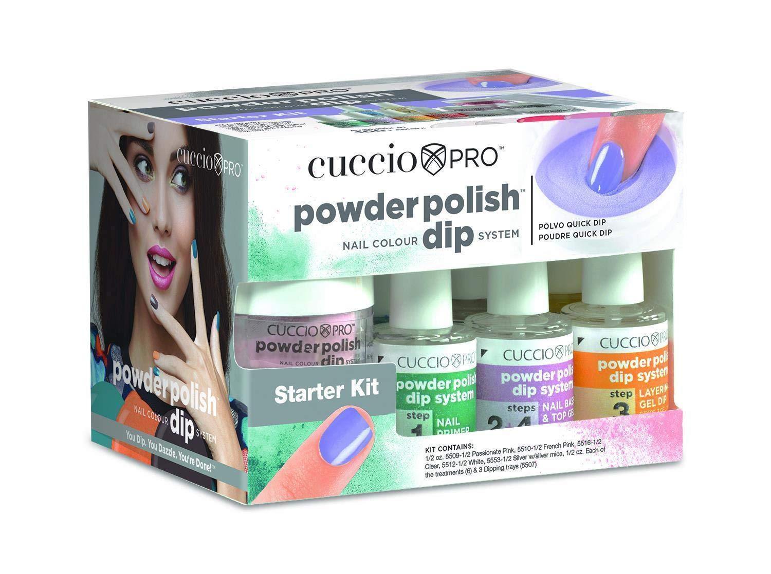 Cuccio Pro Powder Polish Dip Dipping, Starter Kit - Sanida Beauty