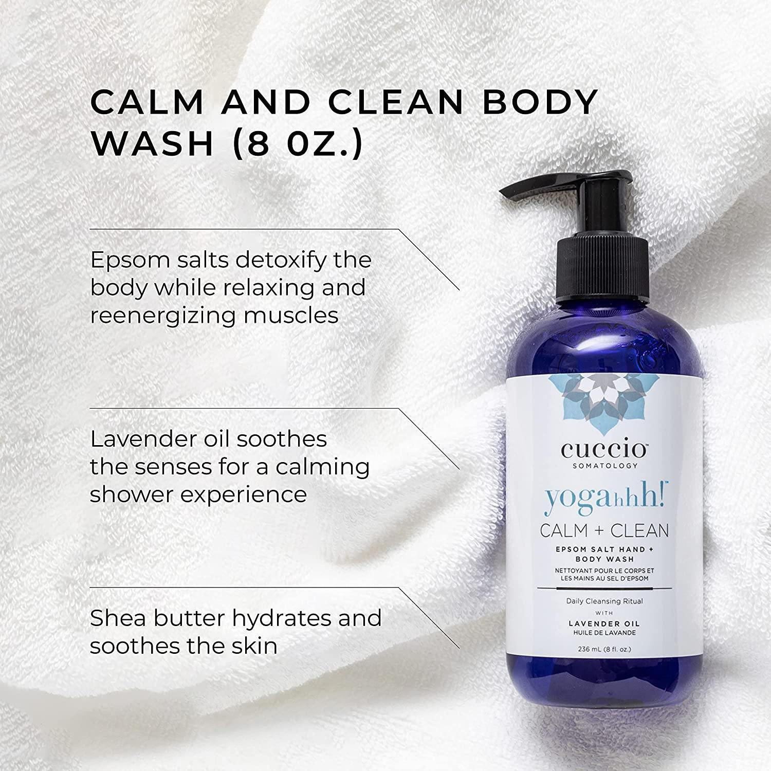 Cuccio Somatology - Calm + Clean Body wash 8oz - Sanida Beauty