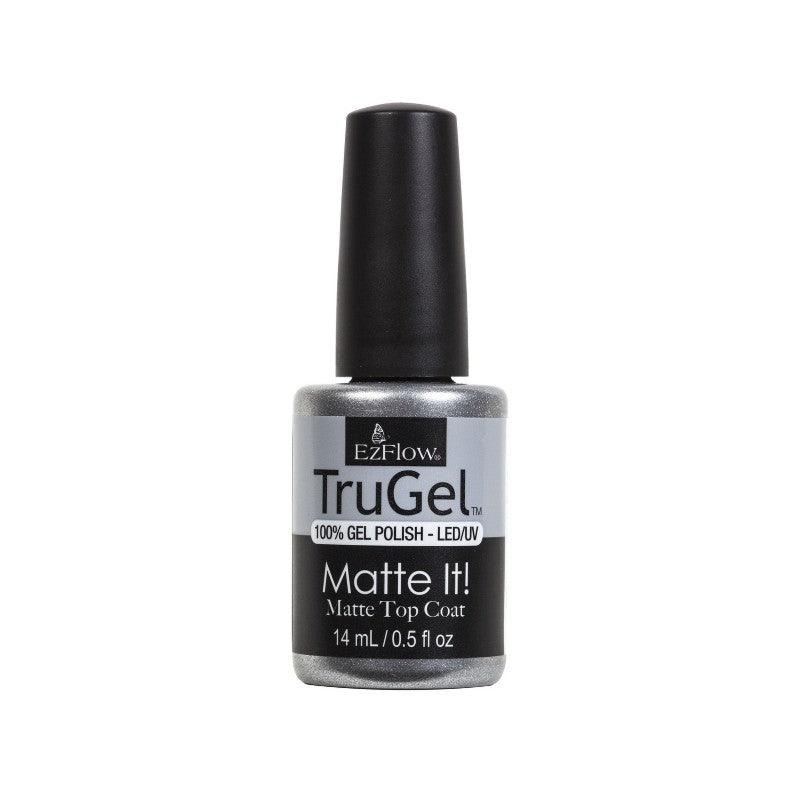 EzFlow TruGel - Matte It! Top Coat 0.5oz - Sanida Beauty