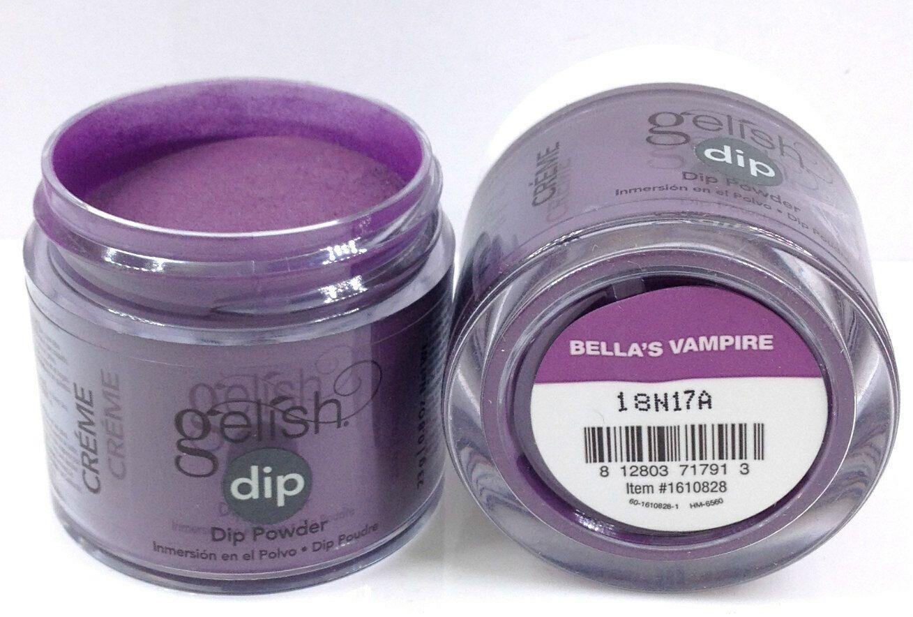 Gelish Dipping Powder - Bella's Vampire 0.8oz - Sanida Beauty