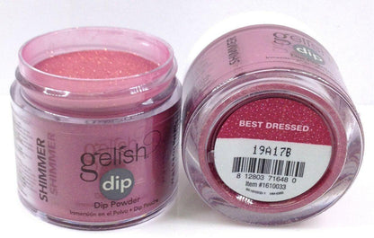 Gelish Dipping Powder - Best Dressed 0.8oz - Sanida Beauty