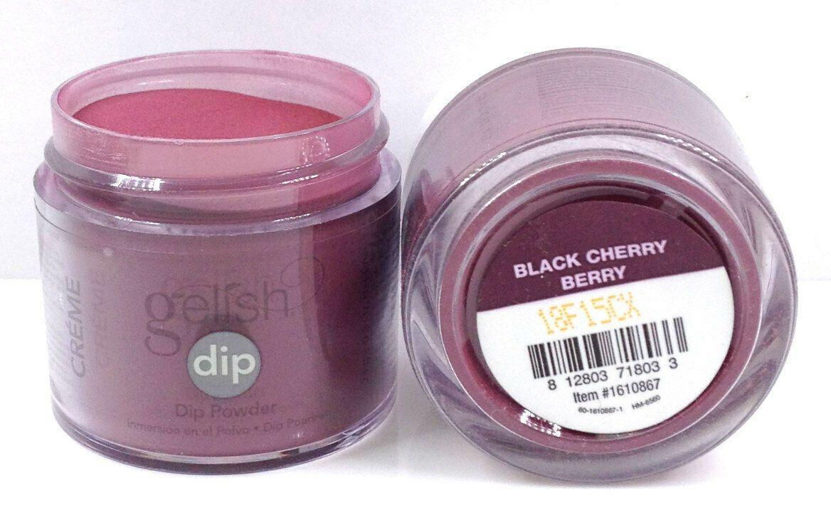 Gelish Dipping Powder - Black Cherry Berry 0.8oz - Sanida Beauty