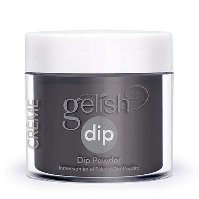 Gelish Dipping Powder - Black Shadow 0.8oz - Sanida Beauty