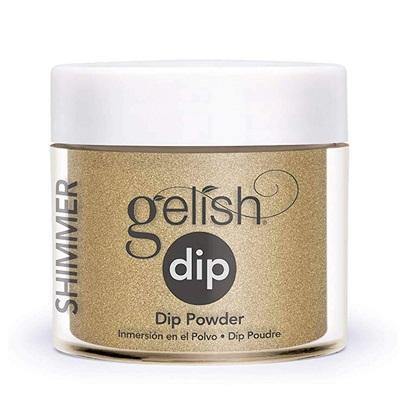 Gelish Dipping Powder - Give Me Gold 0.8oz - Sanida Beauty