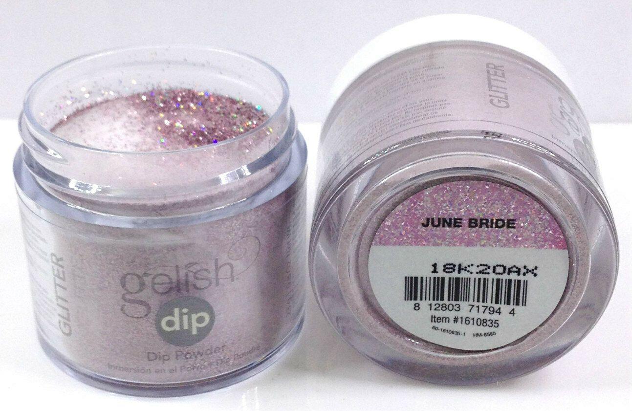 Gelish Dipping Powder - June Bride 0.8oz - Sanida Beauty