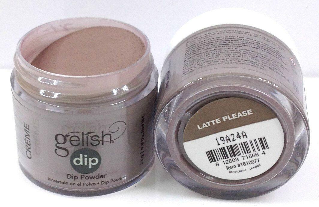Gelish Dipping Powder - Latte Please 0.8oz - Sanida Beauty