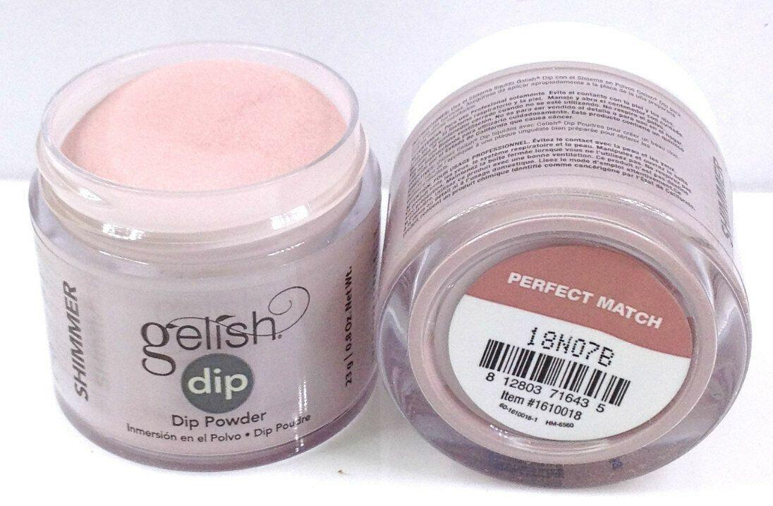 Gelish Dipping Powder - Perfect Match 0.8oz - Sanida Beauty