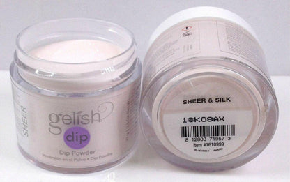 Gelish Dipping Powder - Sheer & Silk 0.8oz - Sanida Beauty