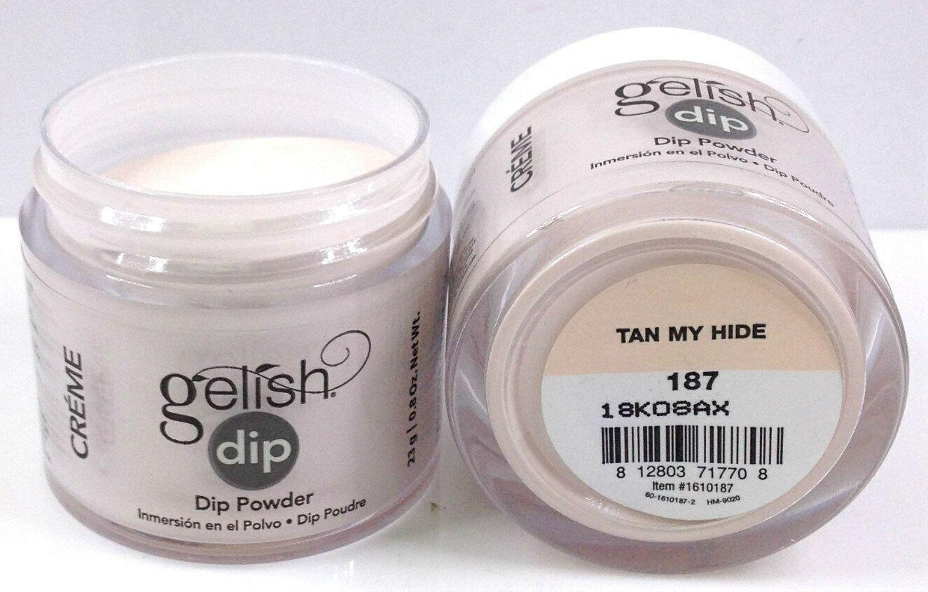 Gelish Dipping Powder - Tan My Hide 0.8oz - Sanida Beauty