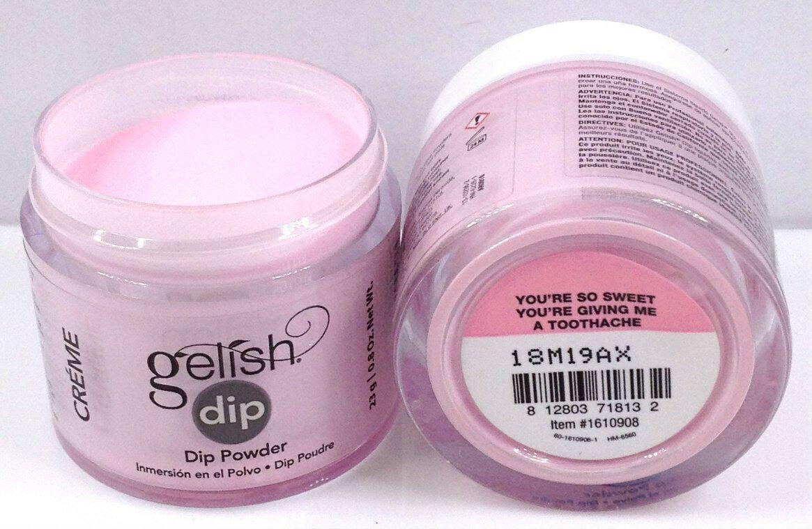 Gelish Dipping Powder - You're So Sweet You're Giving Me A Toothache 0.8oz - Sanida Beauty