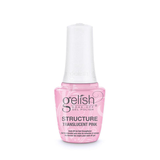 Harmony Gelish Translucent Pink Brush-On Structure Gel 0.5 oz - Sanida Beauty