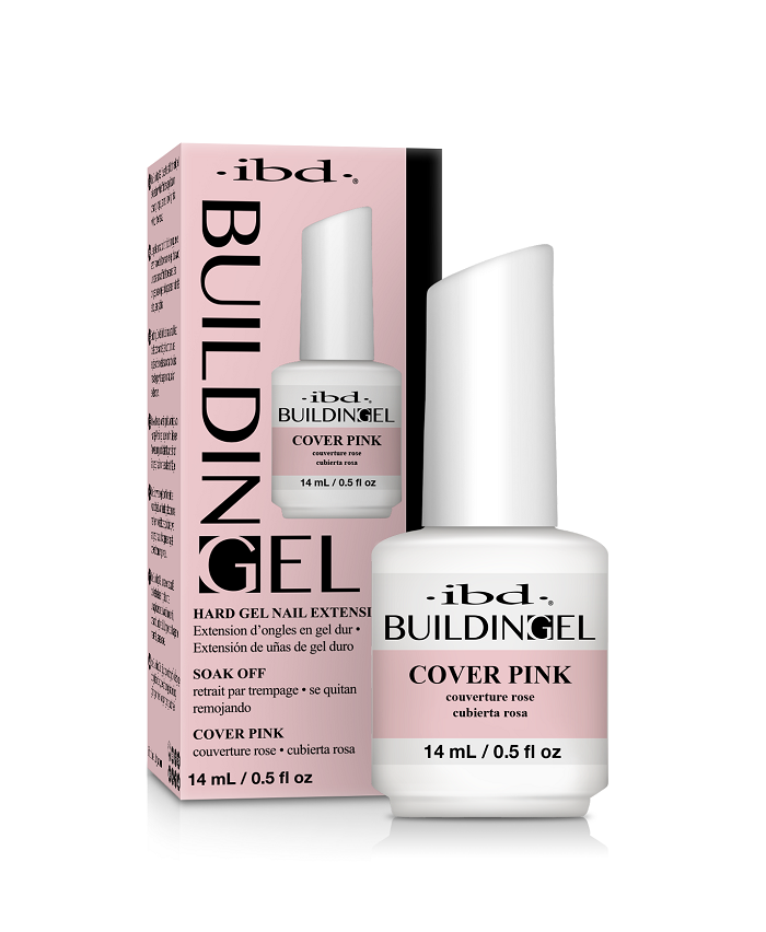 IBD Building Gel Cover Pink 0.5oz - Sanida Beauty