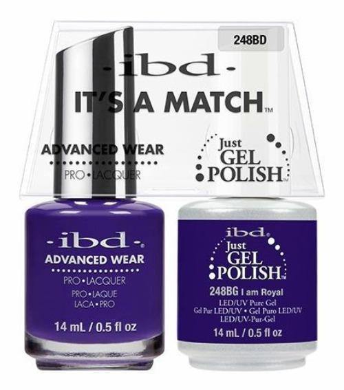 IBD Gel + NL Duo - I Am Royal - Sanida Beauty