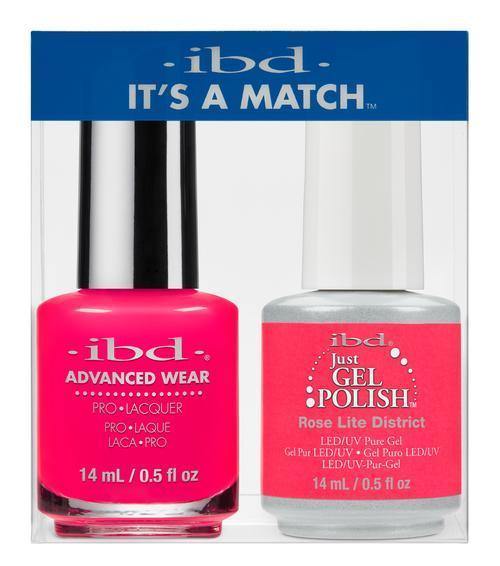 IBD Gel + NL Duo - Rose Lite District - Sanida Beauty