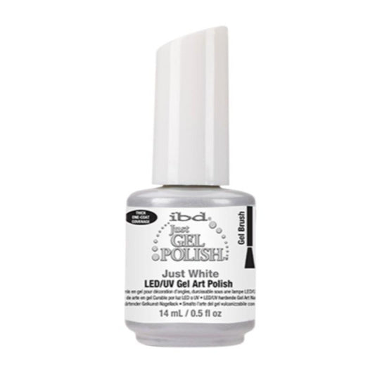 IBD Just Gel Art Polish - Just White - Sanida Beauty