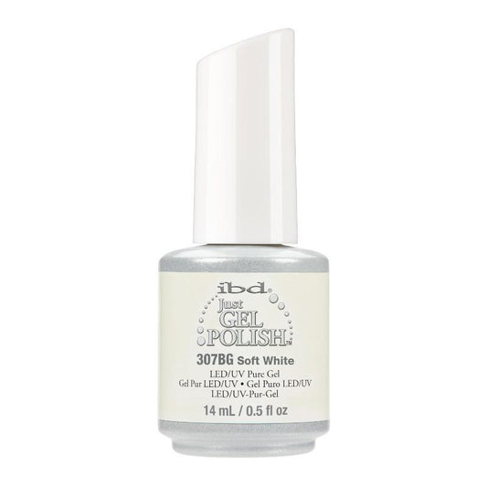 IBD Just Gel Soft White 0.5oz - Sanida Beauty